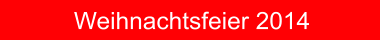 Weihnachtsfeier 2014