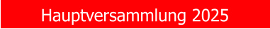 Hauptversammlung 2025