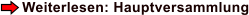 Weiterlesen: Hauptversammlung