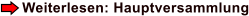 Weiterlesen: Hauptversammlung