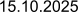15.10.2025